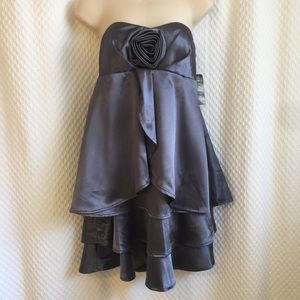 A. Byer grey cocktail dress size 7–#174
